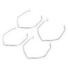 4pcs Intercooler Turbo Hose Retaining Clip 1J0145769H Replacement for Mercedes?Benz C?Class E?Class