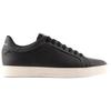 Emporio Armani Leather Round Toe Lace-Up Durable Low-Top Sneakers Men sneakers Navy-Blue X4X598XF662100285