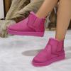 2024 Winter Women Snow Boots Plush Warm Non Slip Waterproof Ladies Flats Sneakers Casual Slip on Female Ankle Boots Botas Mujer