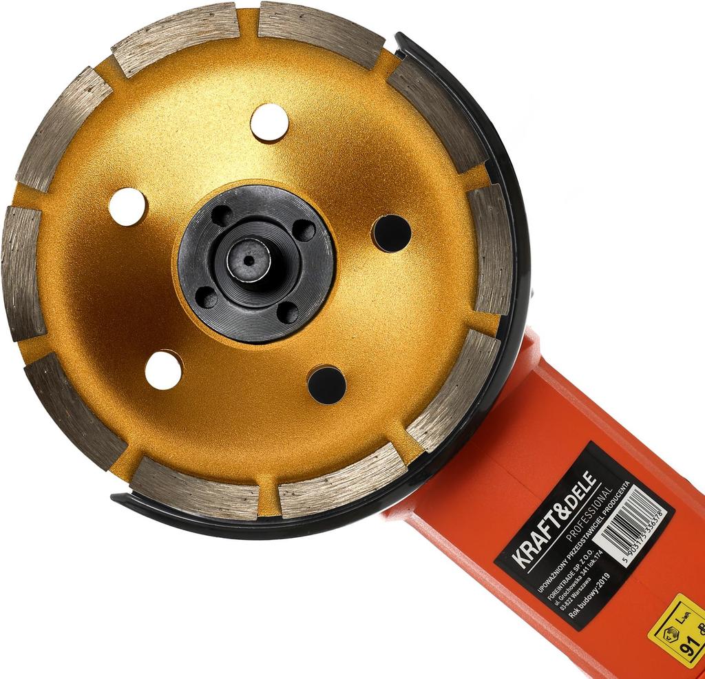 Grinding Disc for Concrete 125x22.2mm KD1954