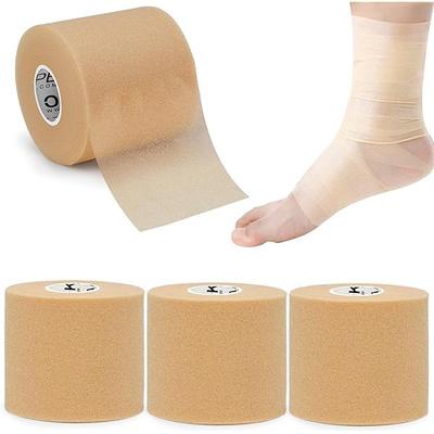 Underwrap Bantı Prewrap Bantı Underwrap İçin Spor undertape Korur ve dizler Nefes Alabilir Yumuşak Cilt alerjilerini önler Yastık sargısı Kavrama bandı Kavrama