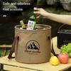 5L/10L Outdoor Multifunctional Bucket Collapsible Portable Travel Bucket Large Capacity Carrying Bucket Camping Fishing Bucket