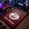 Crystal Velvet Rug Aberdeen FC Print Custom Name Text Floor Mat Home Decor