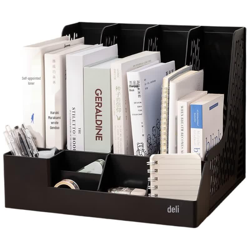 Deli 78981 Multi-layer Desk File Organizer