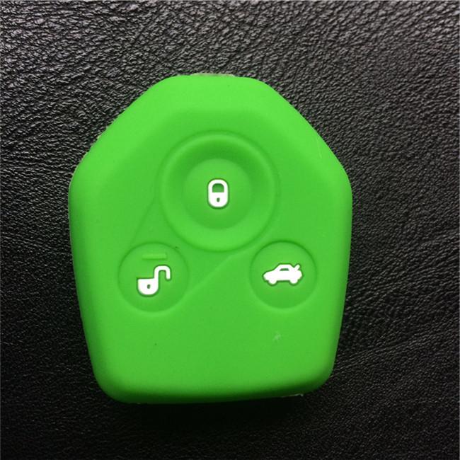 12color silicone rubber car key cover case for subaru Legacy Forester Outback Impreza Liberty B9 Tribeca Baja 3button key