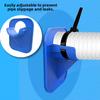 Easy To Install Swimming Pool Pipe Holder Mount Durable Pool Accessories  for Above-Ground Pool