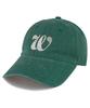 Wig W Script Pigment Ball Cap - Green