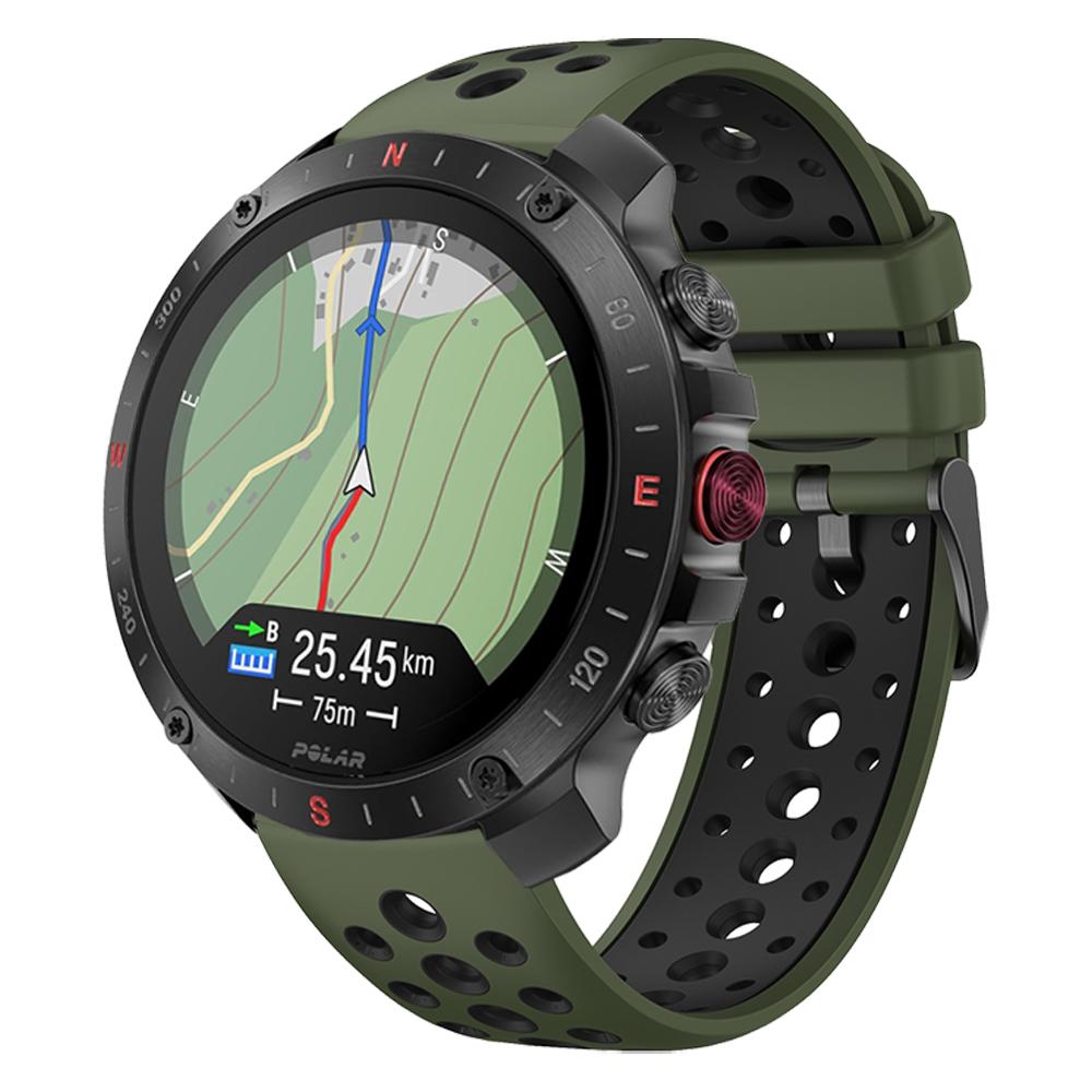 22mm Soft Breathable Sports Silicone Strap For POLAR Grit X2 Pro Titan Watch Band For Polar Vantage V3 M M2 Wristband Bracelet