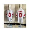 T-shirt de sport surdimensionné en mélange de coton brodé NFL New York Giants pour homme Vêtements décontractés pour fans de rugby