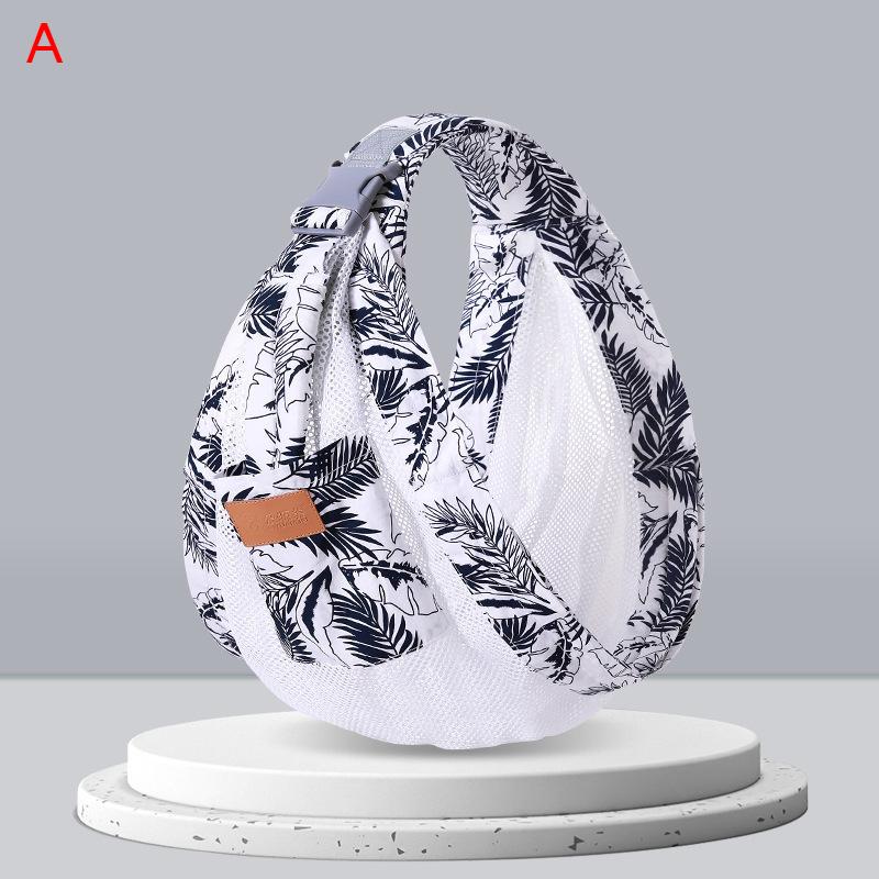Justerbar spedbarns bæresele Newborn Wrap Sling Småbarn Ryggsekk Pustende
