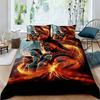 Patrón de Película Avatar Funda Nórdica para Todas las Estaciones Juegos de Ropa de Cama Colcha Suave y Fundas de Almohada Individual/Doble/Queen/King