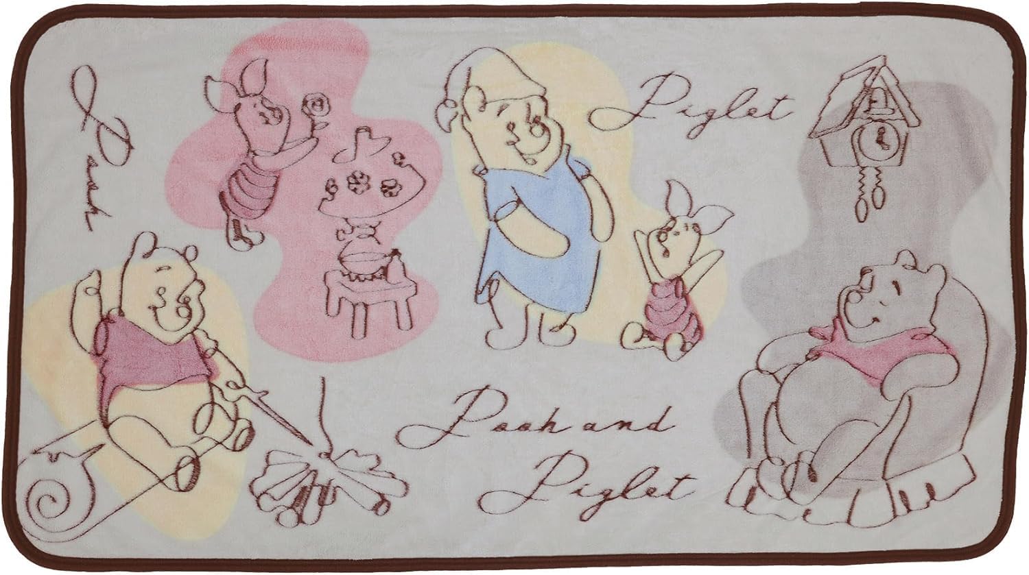 

Marushin Длинный Дисней Винни с Хранением Зимний Продукт 2245035100 Одеяло, Пух, Сумка, Компактный, Милый, Пушистый, Стильный, Теплее, Номер