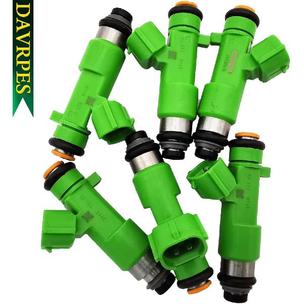 6PCS FJ1017 16600-JK20A Fuel Injector Fuel Spray Nozzle 12 Holes Disc Engine For Nissan Altima Murano Pathfinder Maxima, Infiniti EX35 FX35 G35 M35