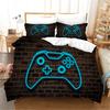 , Game - Theme Thre - Piece Extra - Large Beding Soft with Soft Fabric Duvet Cover Set Soft Nice Warm Durable