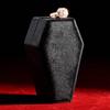 Coffin Shape Jewelry Display Box Portable Jewelry Organizer Box Necklace Earring Display Case Ring Holder Trinket Box