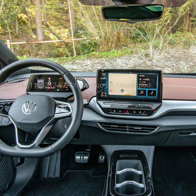 Gehärtetes Glas Displayschutzfolie Für Volkswagen ID5 2022 2023 12 Zoll Autoradio GPS Navigation Instrumentenbildschirm Zubehör