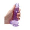 RealRock - Realistic dildo with balls 15 cm