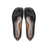 Sheepskin Soft-soled Pig's Trotters Split-toed Shoes Women's Genuine Leather Shallow-mouth Flat-soled Single Shoes Are Not Tired of Feet, Fairy Wind