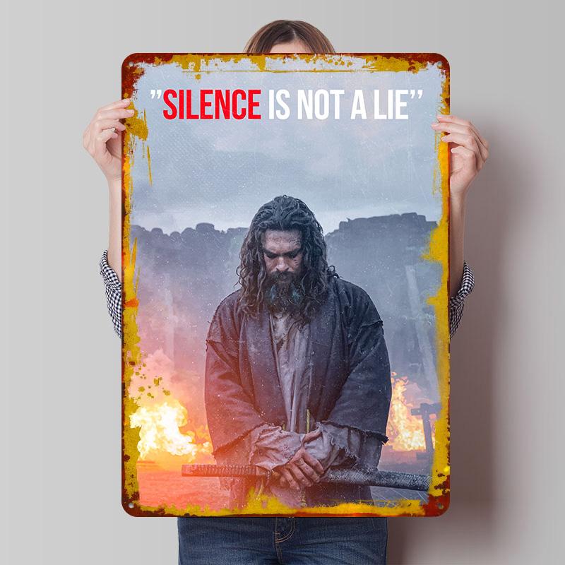 

See Tv Show Quotes Metal Poster Customized Wall Art Retro Vintage Tinplate Signs for Decoration At Home Decor Items Coffee Bar 7.9x11.8In(20x30cm)