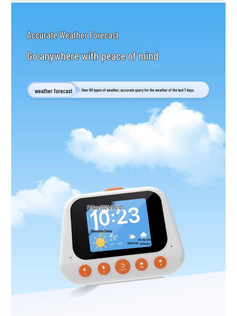 Children's AI Smart Alarm Clock & Learning Robot