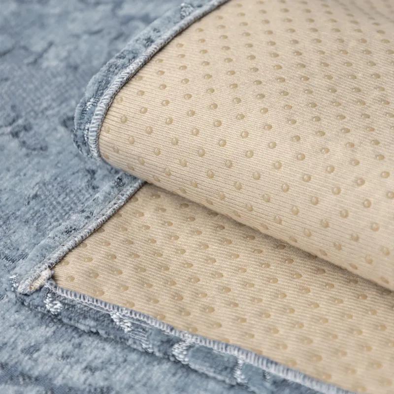 Luxury Embossed Velvet Sofa Cover Nordic Couch Cover Cushion Four Seasons Leather Universal Non-slip Back Towel for Living Room