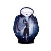 Herren Anime Kapuzenpullover mit 3D-Digitaldruck Demon Slayer Design Lockere Passform Langarm Lässiges Oberteil