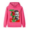 Autunno 2026 Felpa Casual per Bambini Felpa Sportiva per Ragazzi e Ragazze Stampa Ronaldo 2-14 Anni Moda Bambini Top a Felpa