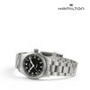 Hamilton Khaki Field Quartz 33mm Black Dial (Green Lume) Bracelet Watch H69301130