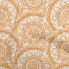 oneOone Tessuto di cotone flessibile grigio blocco asiatico mandala forniture per trapuntatura stampa tessuto da cucito al metro 40 pollici