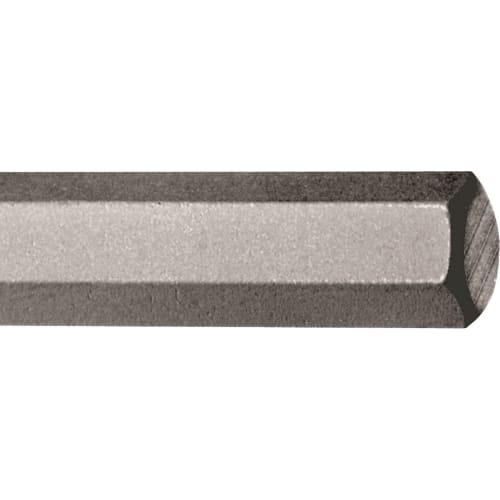 BONDHUS Hex Loop T-Handle, Long, 1/8 inch, Overall Length: 250mm, Shaft Length: 229mm, Handle Length: 77mm, Black Oxide Finish, No. 46507