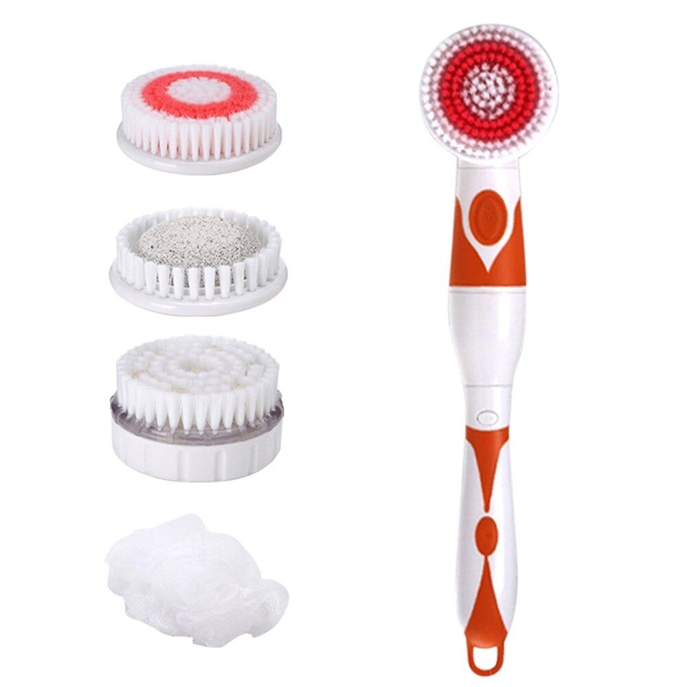 

Waterproof Bath Brush Electric Back Massage Shower New Massage Scrubber Cleaning Body
