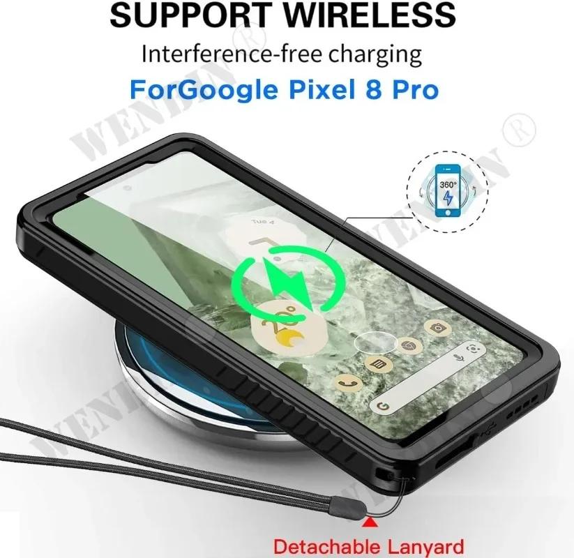 IP68 Luxus Wasserdichtes Case Google Pixel 10 9 8 7 Pro XL 7A Schnee Staub Stoßfest 360° Unterwasser IP68 Zertifiziert Abdeckung