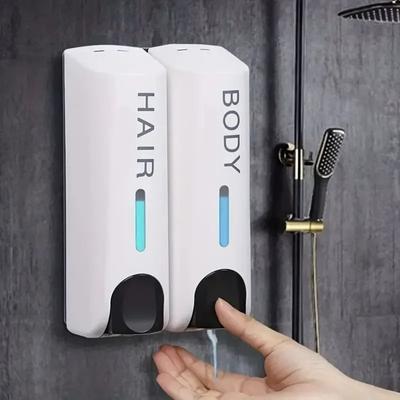Refillable Wall Mounted Soap Dispenser Lock Hand Soap Jar Convenient Lotion Soap Container  Shampoo