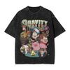 Gravity Falls Men T Shirt Washed Vintage Tee Shirt Short Sleeve Crew Neck Tshirt Pure Cotton Graphic Printed Clothing