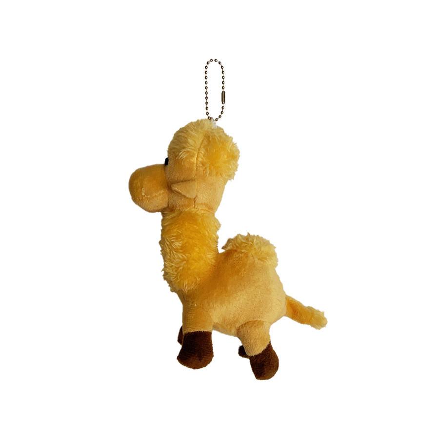 Plush Camel Cute Pendant With Short Pile Fabric For Bag Decoration And Collector