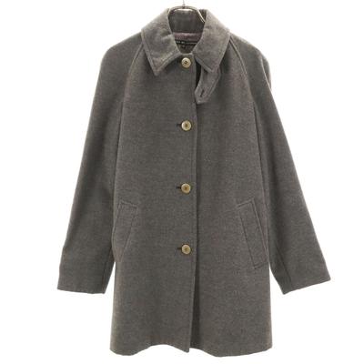 Made In Japan Cashmere Blend Stainless Collar Coat Women Used