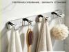 Stainless Hook for Hanging Coats Bags Towels - Wall Mount Hooks for Entryway Kitchen Bathroom
