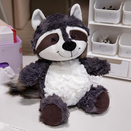 Waldtier Plüschtier Fuchs Faultier Plüschtier Ausgestopfter Waschbär Puppenkissen Home Office Schlafzimmer Dekoration Kinder Erwachsene Weihnachten Geburtstagsgeschenk