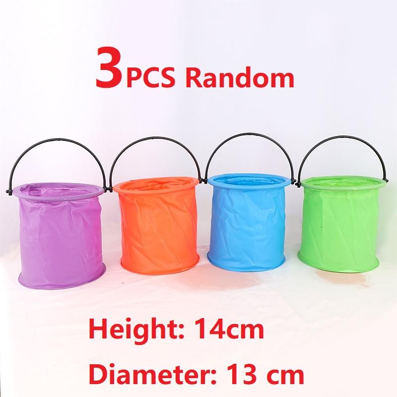 Children'S Outdoor Entertainment Toy 3Pcs Multi Stainless Steel Telescopic Fishing Net Insect Net Fishing Pocket Beach Fun Toy
