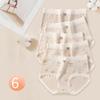 Ladies Spring and Autumn Color Cotton 10A Antibacterial Cotton Extended Crotch Triangle Briefs