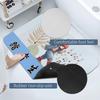 Diatomaceous Earth Cartoon Girl Absorbent Non-Slip Door Mat