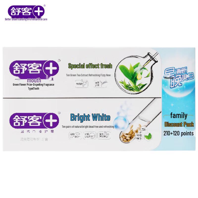 Shuke Bright White Toothpaste Family Pack