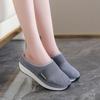 Fashion Slip-On Women'S Walking Sandals 2025New Breathable Mesh Casual Shoes Breathable with Arch Support Knit Shoes Thickened Soft Sole