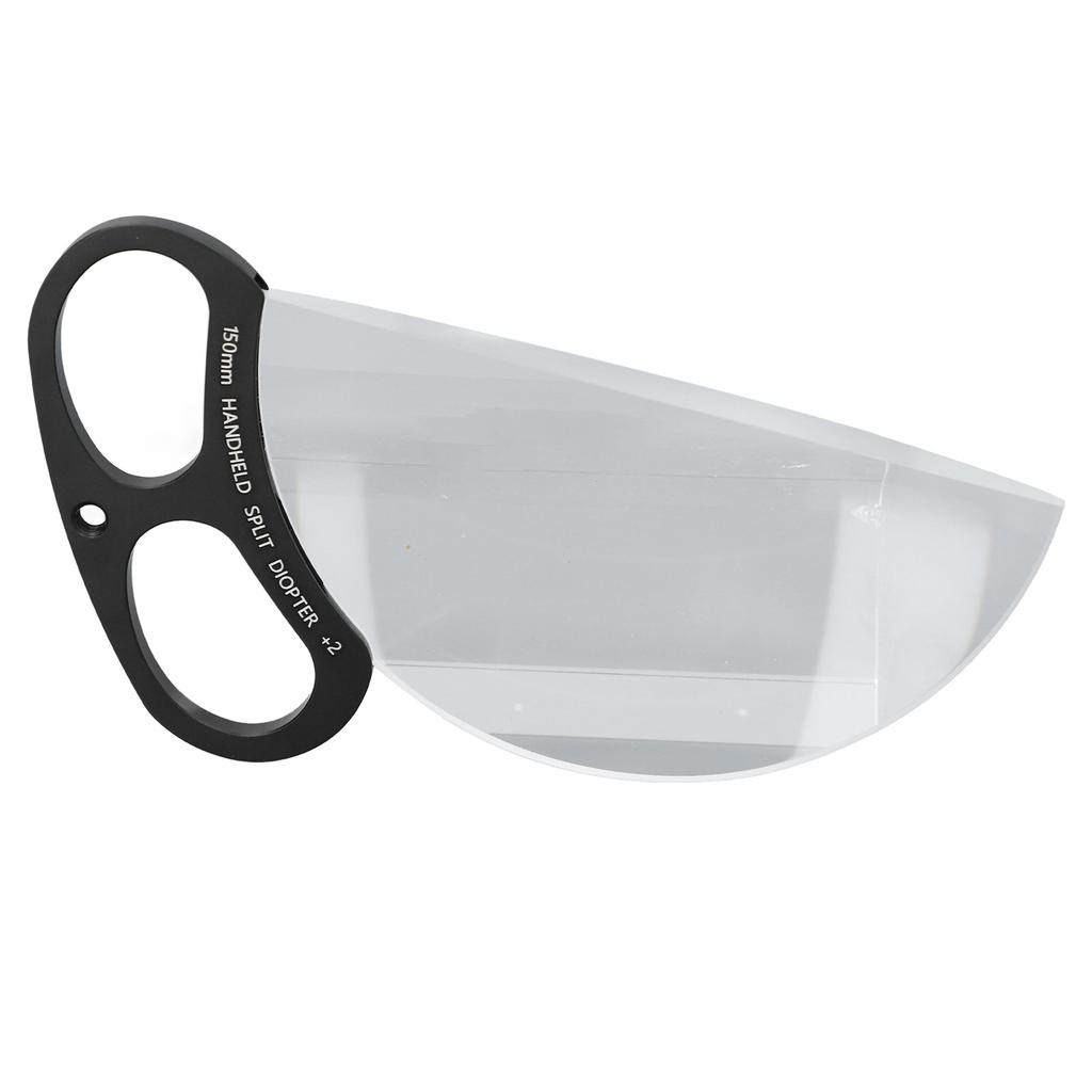 150mm 2 Degrees  Handheld Split Diopter Lens Filter Camera Photography Foreground Blur Film Prism Filter Accessories