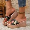 Women Slippers Beach Platform Shoes Women Casual Wedges Sandals High Heels Slippers Summer Slides Women Zapatos De Mujer