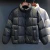 Men's Versatile Stand Collar Puffer Jacket - Warm, Trendy Winter Outerwear In High-End Fashion Style.