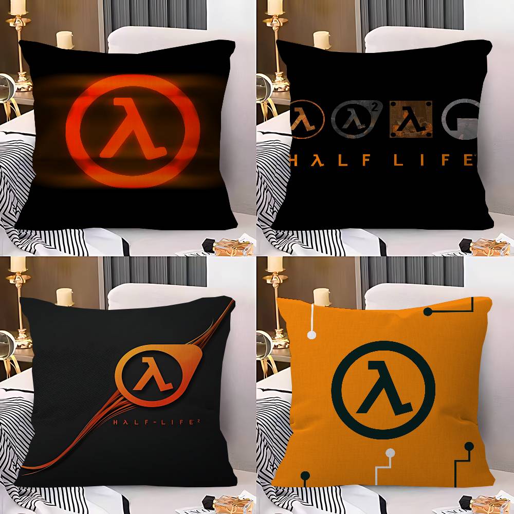 Game Half Life Pillow Cover for Bedroom Room and Living Room Sofa Decorative Cushion Cover