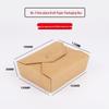 Disposable Kraft Paper Lunch Box