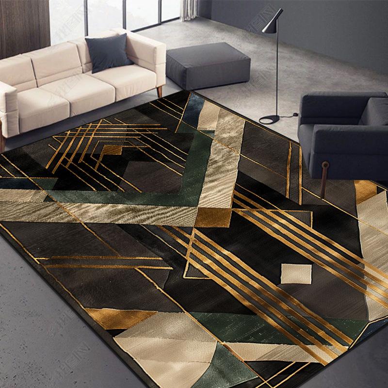 Nordic Abstract Living Room Carpet Rug for Bedroom Home Decor Geometric Rugs 200x300cm Washable Lounge Coffee Tables Floor Mats
