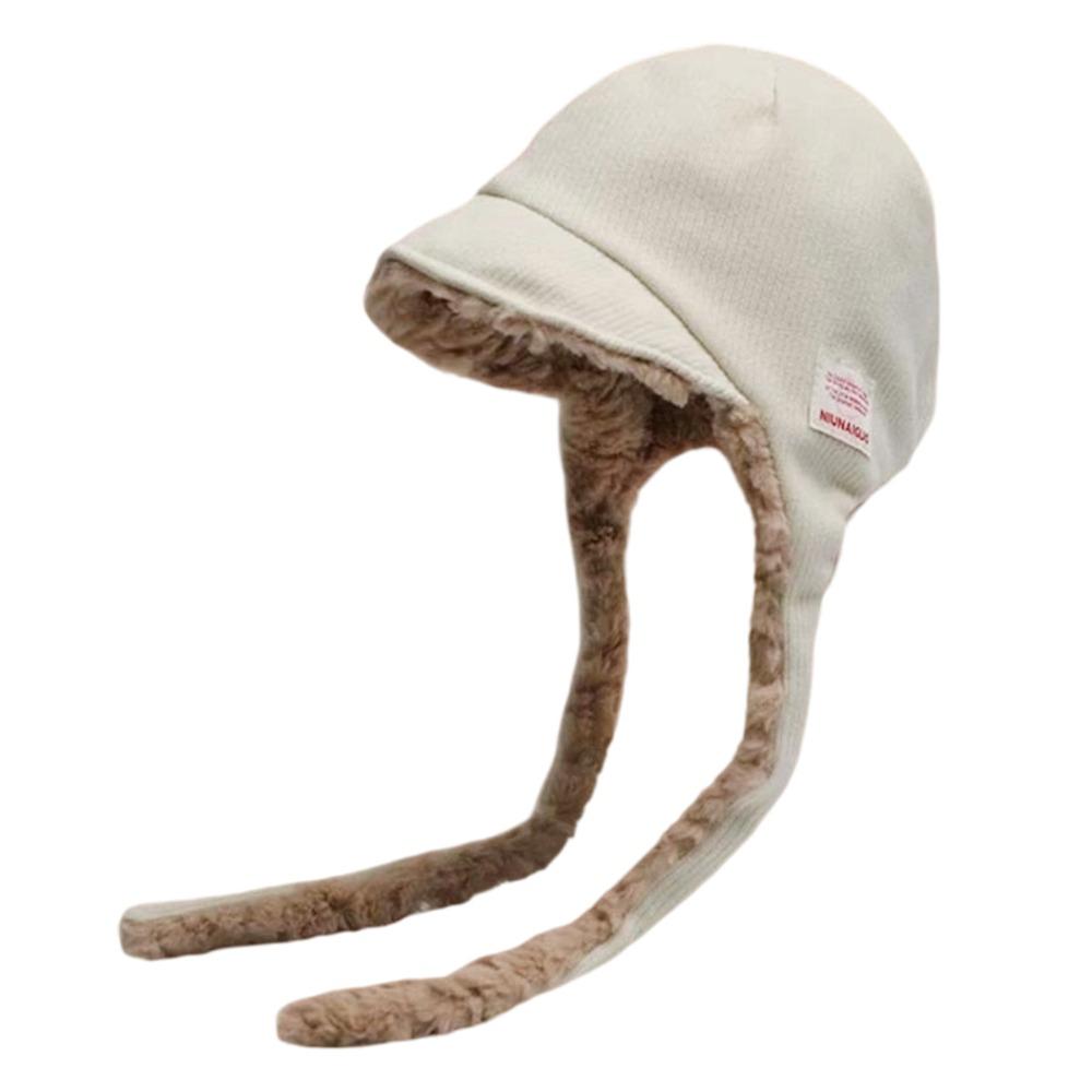 Полезная Утолщенная Шапка-Наушники Ветрозащитная Термофлисовая Шапка Морозостойкая Удобная Теплая Шапка Осень Зима